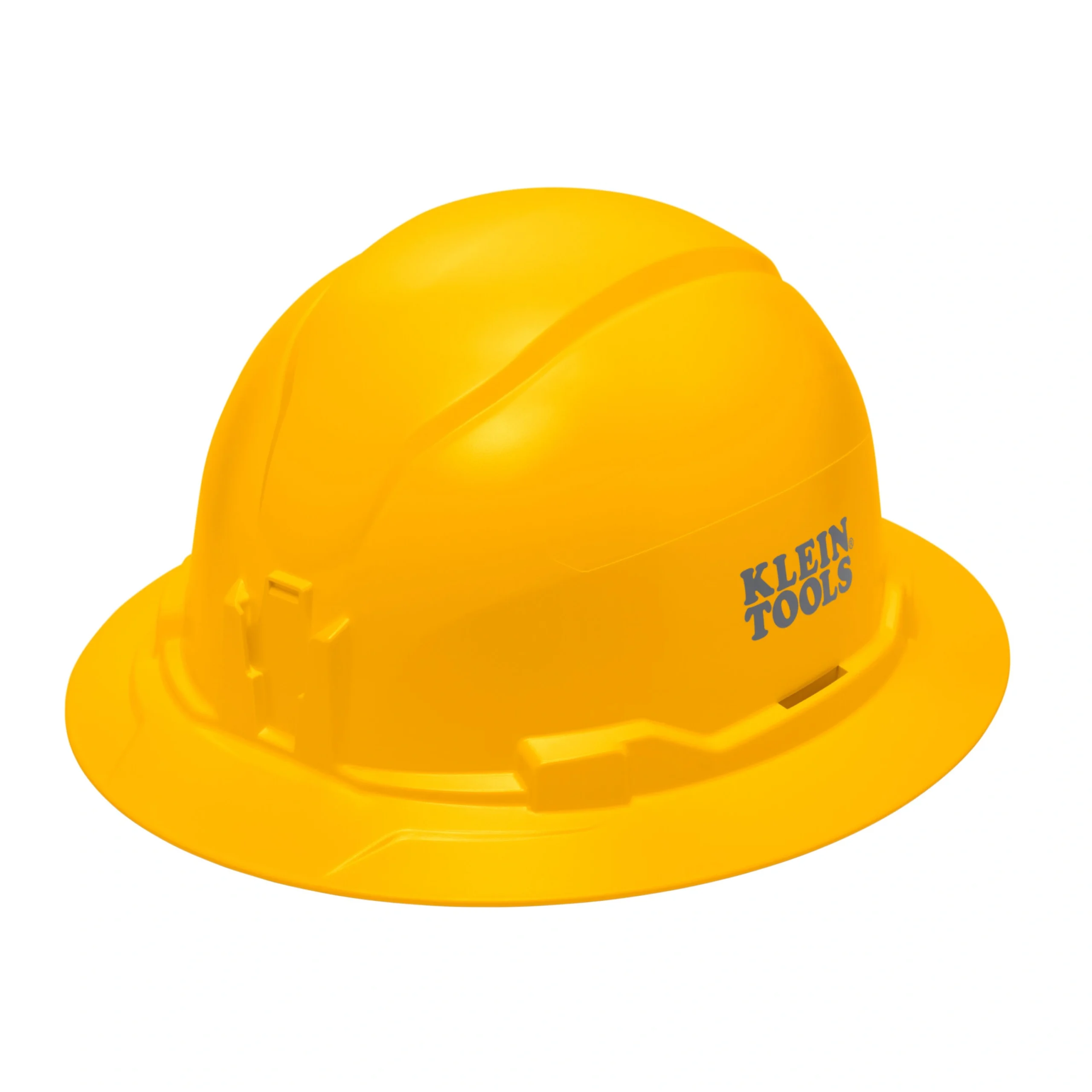 Casco de Seguridad Amarillo de Ala Completa (Sin Ventilación) - Klein Tools