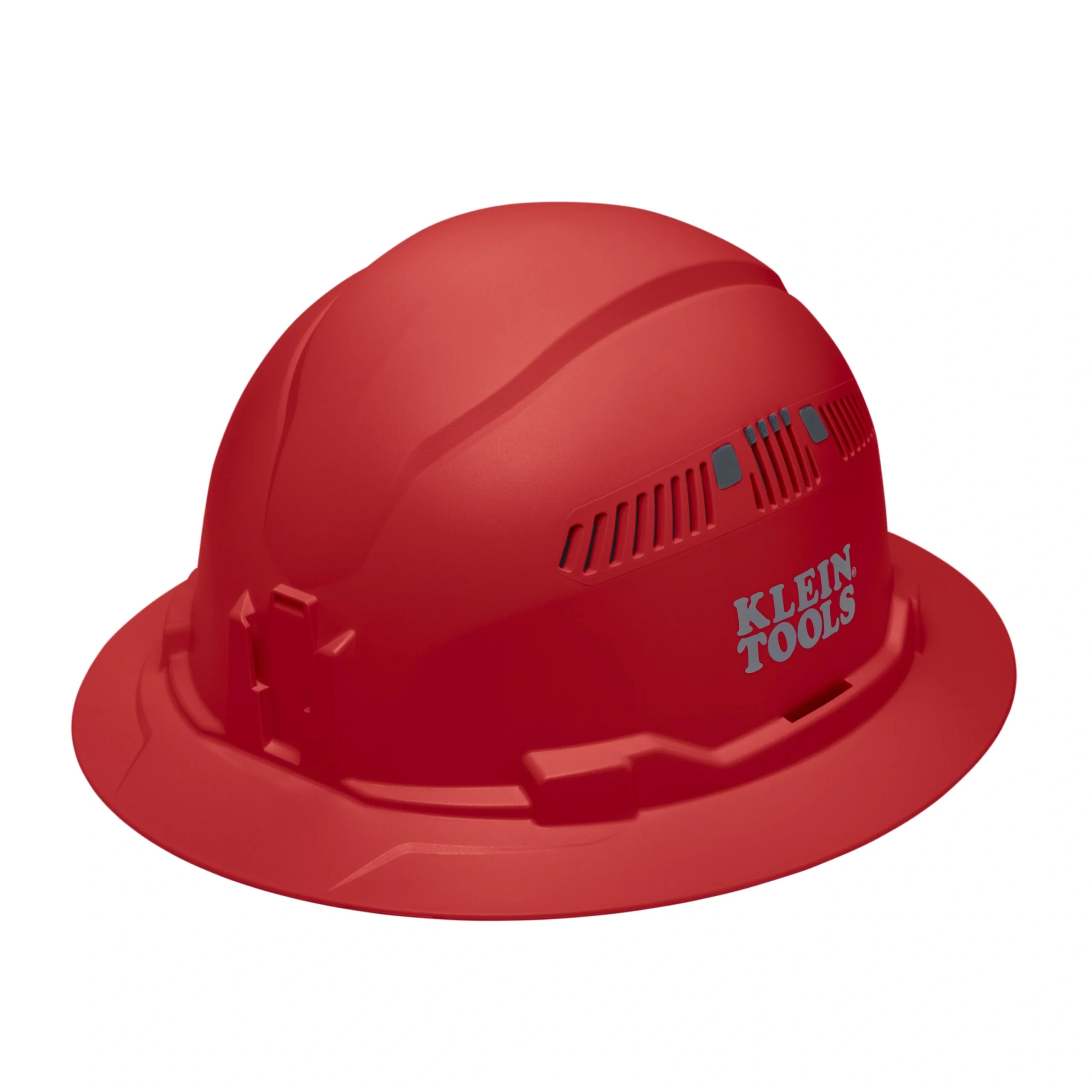 Casco de Seguridad Rojo de Ala Completa (Con Ventilación) - Klein Tools