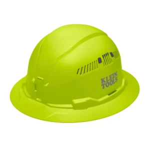 Casco de Seguridad Verde Lima Alta Visibilidad (Con Ventilación) - Klein Tools
