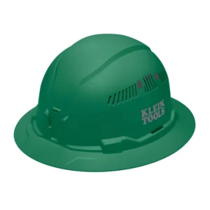 Casco de Seguridad Verde de Ala Completa (Con Ventilación) - Klein Tools