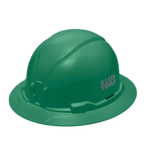 Casco de Seguridad Verde de Ala Completa (Sin Ventilación) - Klein Tools