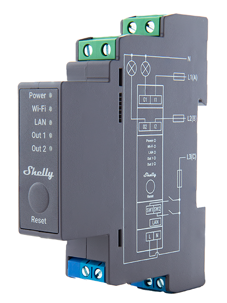 Shelly Pro 2 UL-Certified